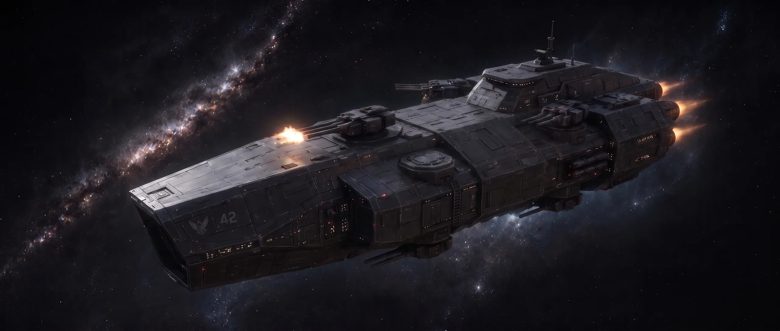Corvette hull render